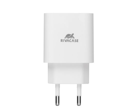 Зарядное устройство RivaCase 1xUSB Type-C PD 20 Вт кабель Type-C white (PS4101 WD4 (White)), изображение 5 Зарядное устройство RivaCase 1xUSB Type-C PD 20 Вт кабель Type-C white (PS4101 WD4 (White)), изображение 5