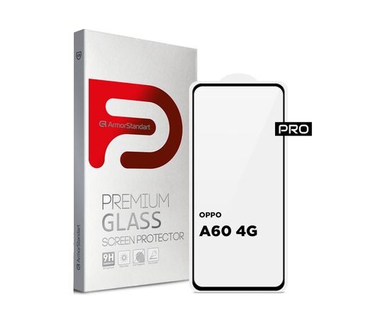 Стекло защитное Armorstandart Pro OPPO A60 4G Black (ARM78605)