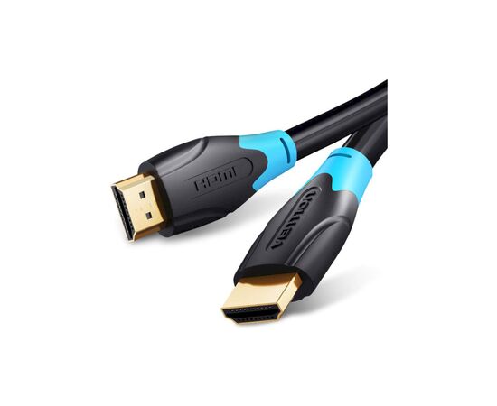 Кабель мультимедийный HDMI to HDMI 8.0m V2.0 4K 60Hz PVC Vention (AACBK), изображение 2 Кабель мультимедийный HDMI to HDMI 8.0m V2.0 4K 60Hz PVC Vention (AACBK), изображение 2