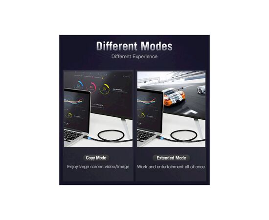 Кабель мультимедийный HDMI to HDMI 2.0m V2.0 4K 30Hz PVC Vention (AACBH), изображение 10 Кабель мультимедийный HDMI to HDMI 2.0m V2.0 4K 30Hz PVC Vention (AACBH), изображение 10