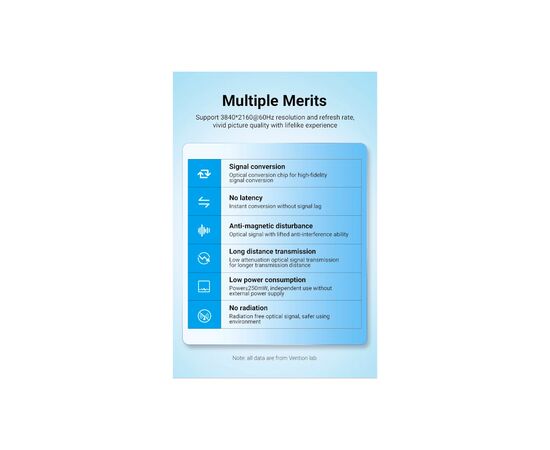 Кабель мультимедийный HDMI to HDMI 50.0m V2.0 Optical 4K 60Hz 18Gbps Dolby 7.1 PVC Black Zinc Alloy Vention (ALABX), изображение 4 Кабель мультимедийный HDMI to HDMI 50.0m V2.0 Optical 4K 60Hz 18Gbps Dolby 7.1 PVC Black Zinc Alloy Vention (ALABX), изображение 4