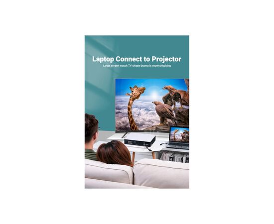 Кабель мультимедийный VGA 15M-15M 1.5m ferrite Vention (DAEBG), изображение 7 Кабель мультимедийный VGA 15M-15M 1.5m ferrite Vention (DAEBG), изображение 7