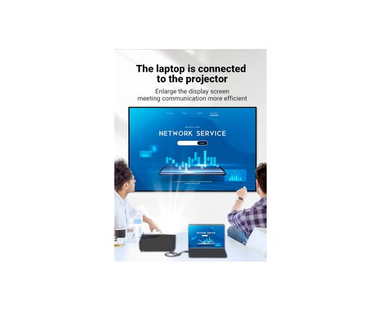 Кабель мультимедийный VGA 15M-15M 2.0m ferrite Vention (DAEBH), изображение 5 Кабель мультимедийный VGA 15M-15M 2.0m ferrite Vention (DAEBH), изображение 5