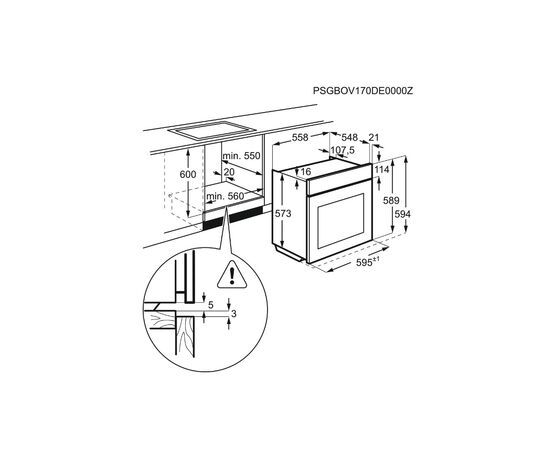 Духовой шкаф Electrolux OPEB2520V, изображение 8 Духовой шкаф Electrolux OPEB2520V, изображение 8