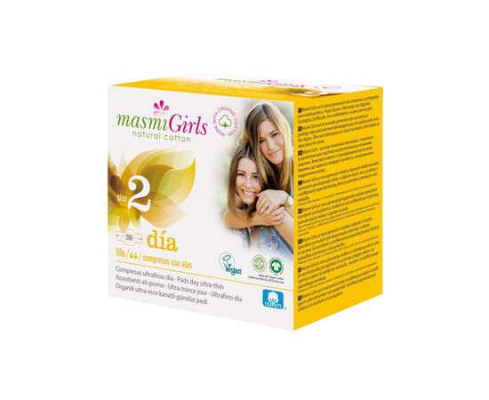 Гигиенические прокладки Masmi Girl ультратонкие для подростков размер 2 10 шт (8432984001636)