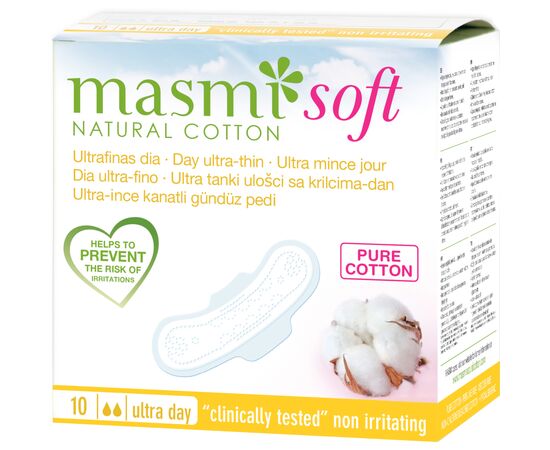 Гигиенические прокладки Masmi Soft Ultra Day 10 шт. (8432984000578)