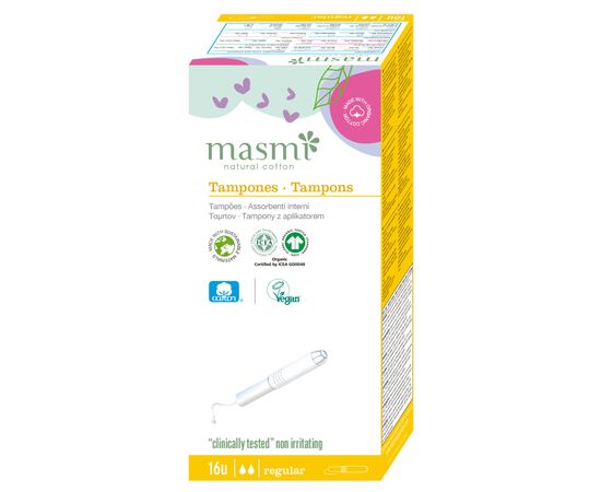 Тампоны Masmi Regular с аппликатором 16 шт. (8432984000271)