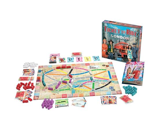 Настольная игра Days of Wonder Ticket to Ride: London , английский (824968200612), изображение 2 Настольная игра Days of Wonder Ticket to Ride: London , английский (824968200612), изображение 2