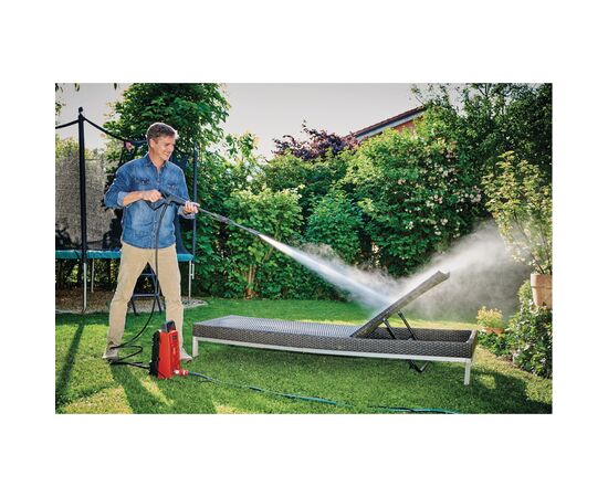 Мойка высокого давления Einhell TC-HP 90, 1200Вт, 90бар, 372л/год, шланг 3м, 3.9кг (4140740), изображение 10 Мойка высокого давления Einhell TC-HP 90, 1200Вт, 90бар, 372л/год, шланг 3м, 3.9кг (4140740), изображение 10