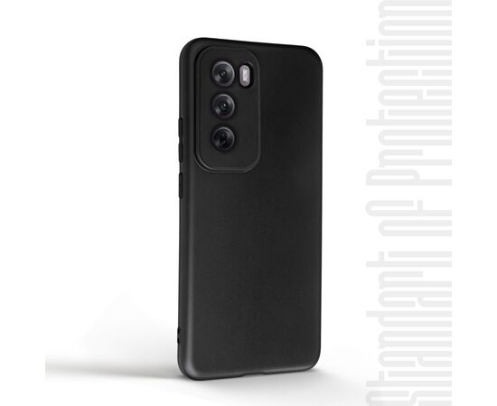 Чехол для мобильного телефона Armorstandart Matte Slim Fit OPPO Reno12 Camera cover Black (ARM77971), изображение 2