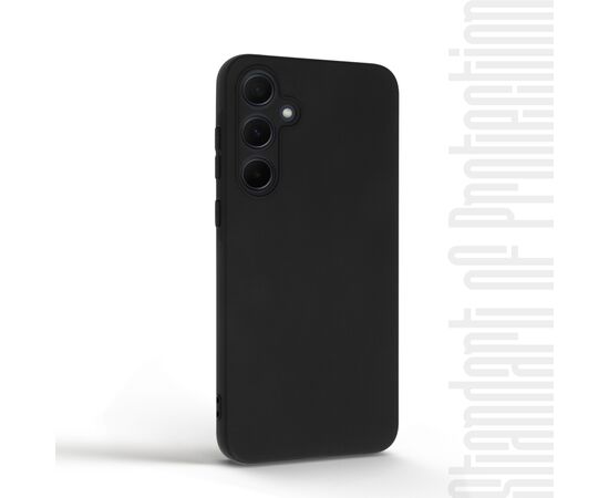 Чехол для мобильного телефона Armorstandart Matte Slim Fit Samsung M35 5G (M356) Camera cover Black (ARM77967), изображение 2 Чехол для мобильного телефона Armorstandart Matte Slim Fit Samsung M35 5G (M356) Camera cover Black (ARM77967), изображение 2