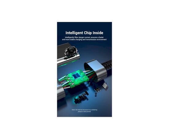 Дата кабель USB 2.0 AM to 2хUSB-C M 1.0m Y-Splitter Charging Cable 2.4А 480Mbps Aluminum Al Vention (CQOHF), изображение 4 Дата кабель USB 2.0 AM to 2хUSB-C M 1.0m Y-Splitter Charging Cable 2.4А 480Mbps Aluminum Al Vention (CQOHF), изображение 4