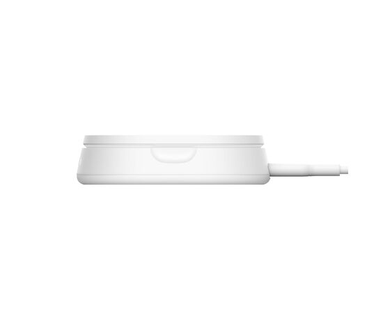 Зарядное устройство Belkin 15W Magnetic Stand Qi2 white (WIA008BTWH), изображение 6 Зарядное устройство Belkin 15W Magnetic Stand Qi2 white (WIA008BTWH), изображение 6