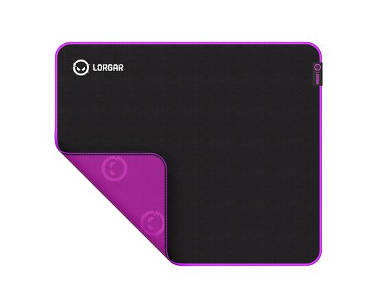 Килимок для мишки Lorgar Main 315 Black/Purple (LRG-GMP315), зображення 2 Килимок для мишки Lorgar Main 315 Black/Purple (LRG-GMP315), зображення 2