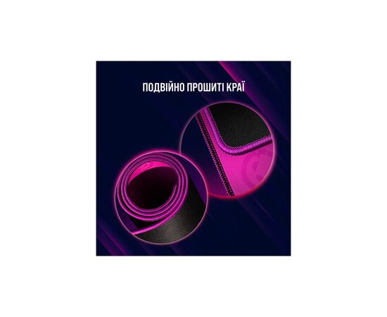 Килимок для мишки Lorgar Main 315 Black/Purple (LRG-GMP315), зображення 9 Килимок для мишки Lorgar Main 315 Black/Purple (LRG-GMP315), зображення 9