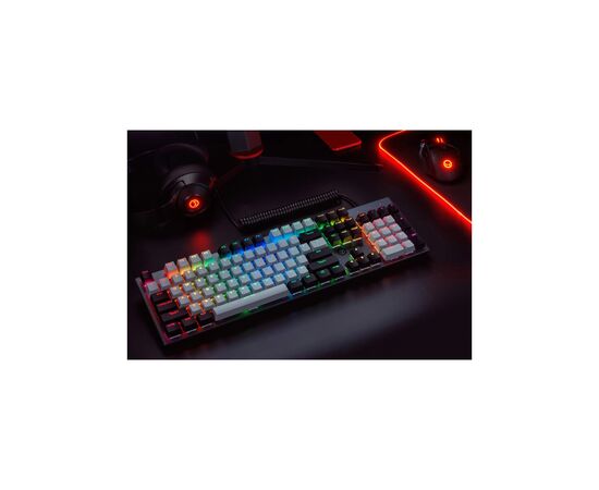 Клавиатура Lorgar Azar 514 RGB USB UA White (LRG-GK514W-UA), изображение 11 Клавиатура Lorgar Azar 514 RGB USB UA White (LRG-GK514W-UA), изображение 11