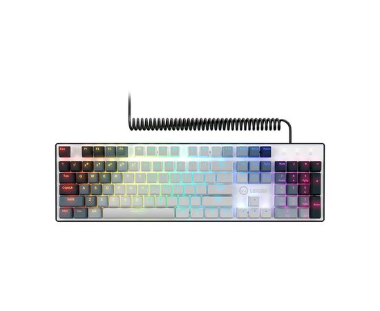 Клавиатура Lorgar Azar 514 RGB USB UA White (LRG-GK514W-UA)