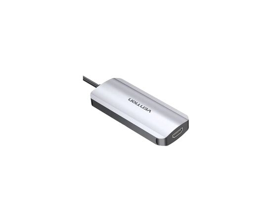 Концентратор Vention USB 3.1 Type-C to HDM/USB 3.0х3//PD 100W 5-in-1 (THFHB), изображение 2 Концентратор Vention USB 3.1 Type-C to HDM/USB 3.0х3//PD 100W 5-in-1 (THFHB), изображение 2