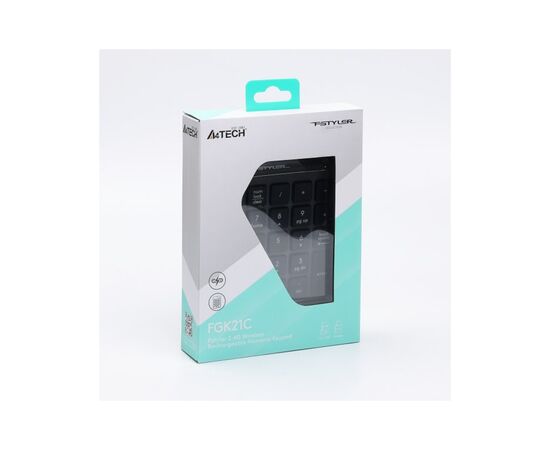 Клавіатура A4Tech FGK21C Wireless Grey (4711421993982), зображення 9 Клавіатура A4Tech FGK21C Wireless Grey (4711421993982), зображення 9