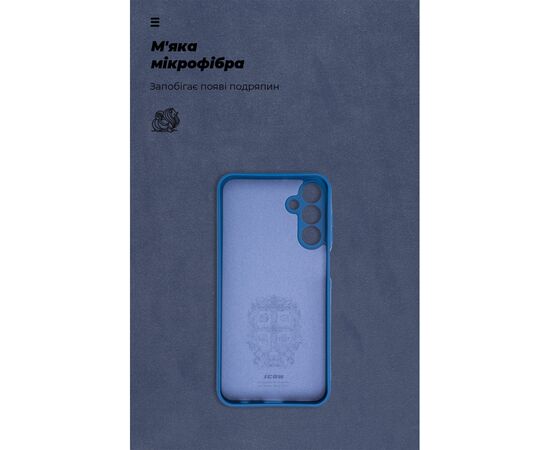 Чохол до мобільного телефона Armorstandart ICON Samsung A15 4G (A155) / A15 5G Camera cover Dark Blue (ARM76387), зображення 4 Чохол до мобільного телефона Armorstandart ICON Samsung A15 4G (A155) / A15 5G Camera cover Dark Blue (ARM76387), зображення 4
