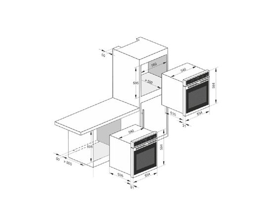 Духовой шкаф Kaiser EH6310, изображение 3 Духовой шкаф Kaiser EH6310, изображение 3
