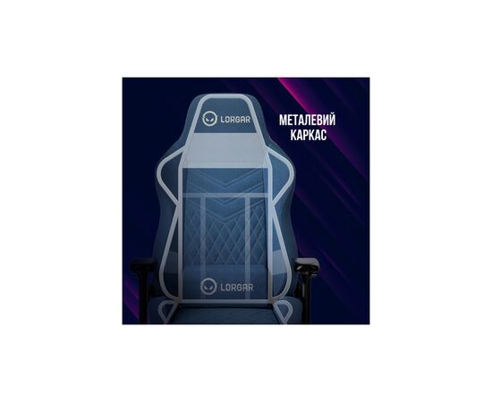 Кресло игровое Lorgar Ace 422 Blue (LRG-CHR422BL), изображение 7 Кресло игровое Lorgar Ace 422 Blue (LRG-CHR422BL), изображение 7