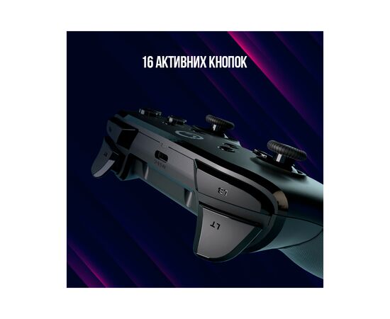 Геймпад Lorgar TRIX-510 PC iOS13 Android PS3 Bluetooth Black (LRG-GP510), изображение 8 Геймпад Lorgar TRIX-510 PC iOS13 Android PS3 Bluetooth Black (LRG-GP510), изображение 8