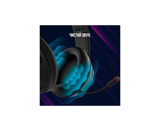 Навушники Lorgar Noah 701 Black (LRG-GHS701), зображення 5 Навушники Lorgar Noah 701 Black (LRG-GHS701), зображення 5