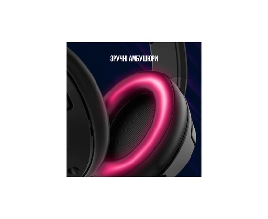 Навушники Lorgar Noah 701 Black (LRG-GHS701), зображення 7 Навушники Lorgar Noah 701 Black (LRG-GHS701), зображення 7