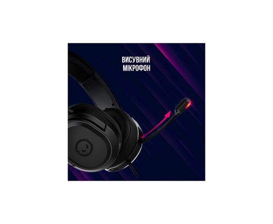 Наушники Lorgar Kaya 360 USB Black (LRG-GHS360), изображение 6 Наушники Lorgar Kaya 360 USB Black (LRG-GHS360), изображение 6