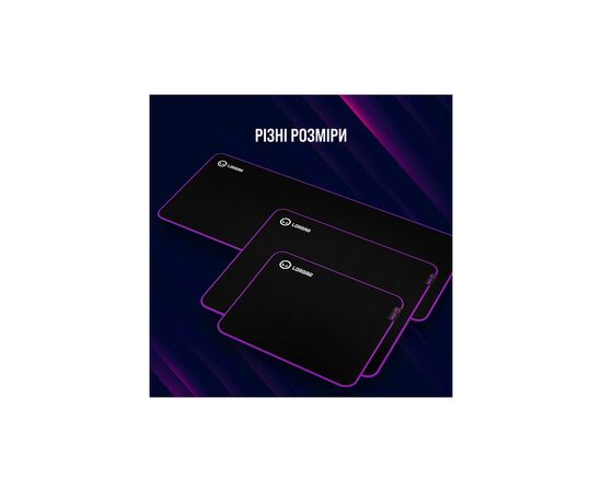 Коврик для мышки Lorgar Main 313 Black/Purple (LRG-GMP313), изображение 10