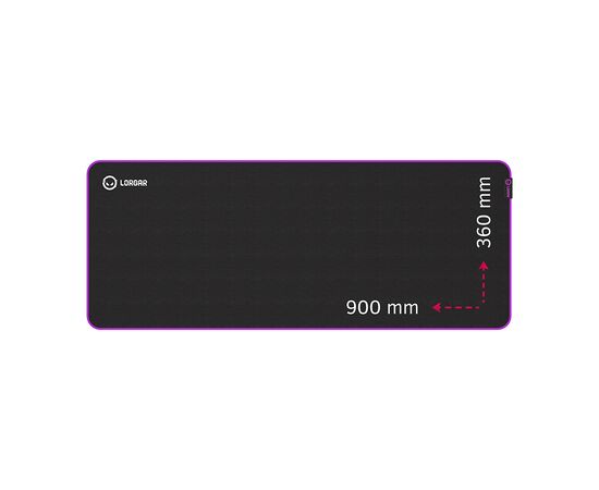 Коврик для мышки Lorgar Main 319 Black/Purple (LRG-GMP319)