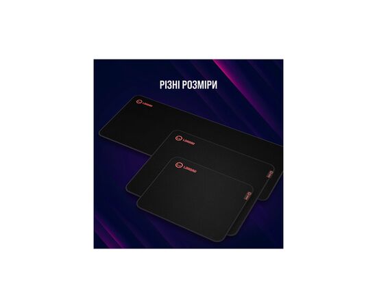 Коврик для мышки Lorgar Main 323 Black/Red (LRG-GMP323), изображение 10 Коврик для мышки Lorgar Main 323 Black/Red (LRG-GMP323), изображение 10