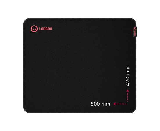 Коврик для мышки Lorgar Main 325 Black/Red (LRG-GMP325)