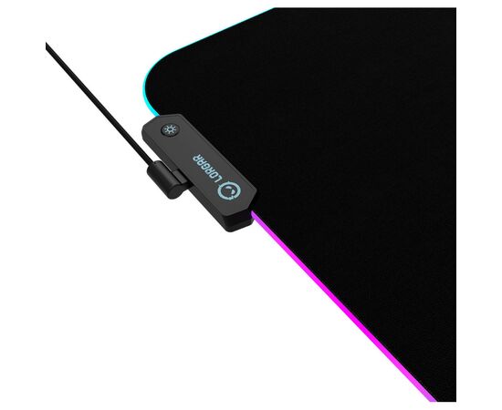 Коврик для мышки Lorgar Steller 919 RGB USB Black (LRG-GMP919), изображение 4 Коврик для мышки Lorgar Steller 919 RGB USB Black (LRG-GMP919), изображение 4
