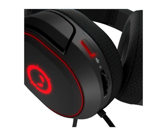 Навушники Lorgar Kaya 460 Gaming RGB USB Black (LRG-GHS460), зображення 5 Навушники Lorgar Kaya 460 Gaming RGB USB Black (LRG-GHS460), зображення 5