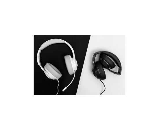 Наушники Lorgar Noah 101 Gaming 3.5 мм White (LRG-GHS101W), изображение 11 Наушники Lorgar Noah 101 Gaming 3.5 мм White (LRG-GHS101W), изображение 11