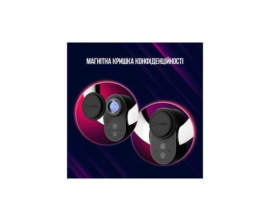 Веб-камера Lorgar Circulus 910 Streaming 5MP 1944 Auto Focus Stereo (LRG-SC910), изображение 10 Веб-камера Lorgar Circulus 910 Streaming 5MP 1944 Auto Focus Stereo (LRG-SC910), изображение 10