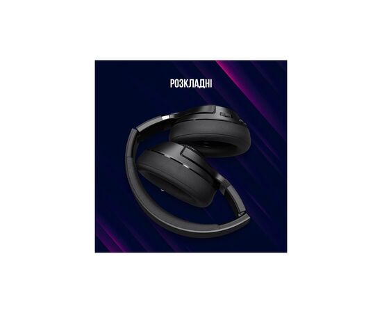 Навушники Lorgar Noah 500 Wireless Gaming Black (LRG-GHS500), зображення 10 Навушники Lorgar Noah 500 Wireless Gaming Black (LRG-GHS500), зображення 10