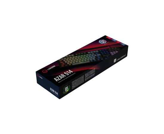 Клавиатура Lorgar Azar 514 RGB USB UA Black (LRG-GK514B-UA), изображение 12 Клавиатура Lorgar Azar 514 RGB USB UA Black (LRG-GK514B-UA), изображение 12