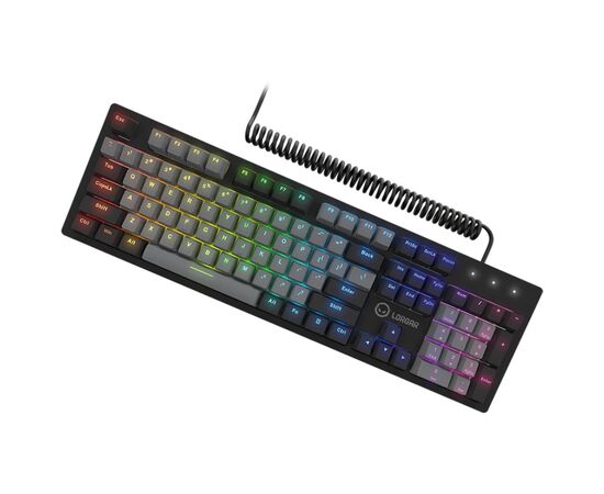 Клавиатура Lorgar Azar 514 RGB USB UA Black (LRG-GK514B-UA), изображение 3 Клавиатура Lorgar Azar 514 RGB USB UA Black (LRG-GK514B-UA), изображение 3