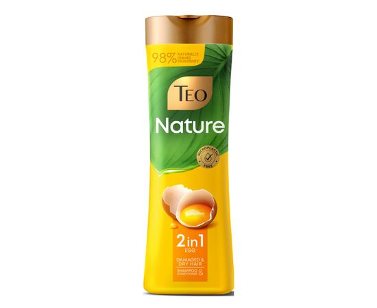 Шампунь Teo Beauty Nature 2 in 1 Shampoo & Conditioner Egg 350 мл (3800024046735)