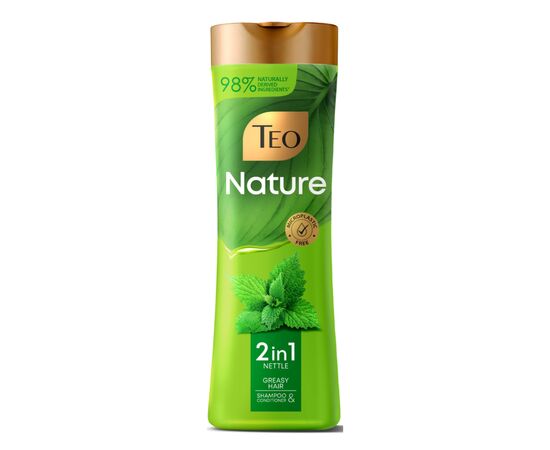 Шампунь Teo Beauty Nature 2 in 1 Nettle 350 мл (3800024046728)