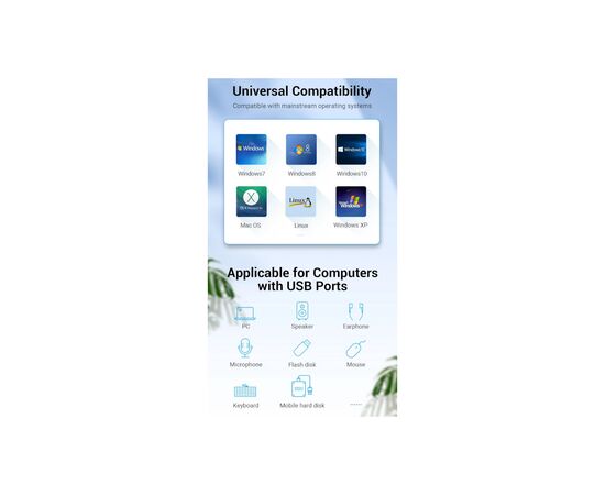 Концентратор Vention USB 3.0 to 3хUSB 3.0/2хTRS Audio/USB Micro 1.0m (CHIBF), изображение 12 Концентратор Vention USB 3.0 to 3хUSB 3.0/2хTRS Audio/USB Micro 1.0m (CHIBF), изображение 12