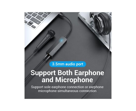 Концентратор Vention USB 3.0 to 3хUSB 3.0/2хTRS Audio/USB Micro 1.0m (CHIBF), изображение 6 Концентратор Vention USB 3.0 to 3хUSB 3.0/2хTRS Audio/USB Micro 1.0m (CHIBF), изображение 6