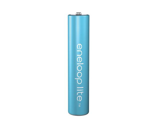 Аккумулятор Panasonic Eneloop Lite AAA 550mAh NI-MH * 4 (BK-4LCCE/4BE), изображение 2 Аккумулятор Panasonic Eneloop Lite AAA 550mAh NI-MH * 4 (BK-4LCCE/4BE), изображение 2