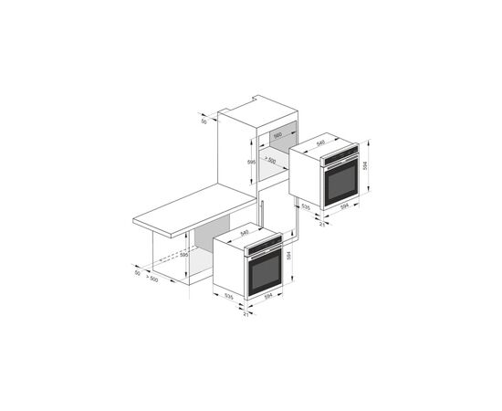 Духовой шкаф Kaiser EH6424GRBEECO, изображение 5 Духовой шкаф Kaiser EH6424GRBEECO, изображение 5
