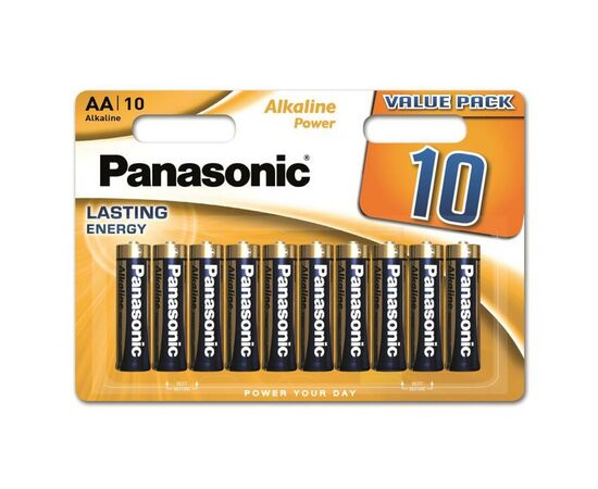 Батарейка Panasonic AAA LR03 Everyday Power * 10 (LR03REE/10B4F)