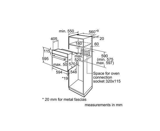 Духовой шкаф Bosch HIJ517YB0, изображение 7 Духовой шкаф Bosch HIJ517YB0, изображение 7