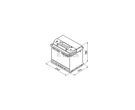 Аккумулятор автомобильный Bosch 60А (0 092 S40 060), изображение 6 Аккумулятор автомобильный Bosch 60А (0 092 S40 060), изображение 6